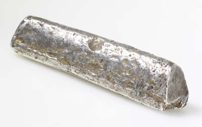 Лот №341,  Платежный слиток. Полтина Новгородского типа XIV в.