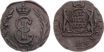 Лот №541, Денга 1770 года. КМ. Сибирская.