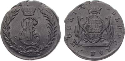 Лот №559, 5 копеек 1773 года. КМ. Сибирские.