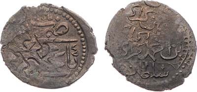 Лот №570,  Крымское ханство. Хан Шахин-Гирей. 4-й год правления. Кара-онлык (2 акче).