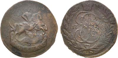 Лот №601, 1 копейка 1788 года. ММ.