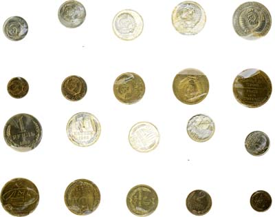 Лот №1599, Годовой набор монет 1968 года. улучшенного качества Государственного Банка СССР.