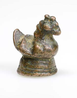 Лот №228,  Бирма. Королевство. 2 тикаля XIX-XX вв. Опиумные деньги-гирьки. Птица Каравей.