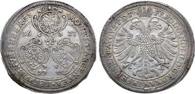 Лот №252,  Германия. Вольный имперский город Нюрнберг. Талер 1623 года.