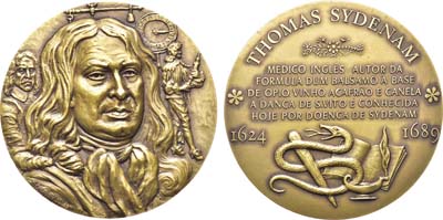 Лот №422,  Португалия. Медаль. Томас Сиденхэм.