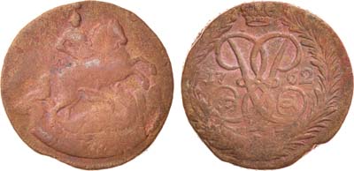 Лот №724, 2 копейки 1762 года.