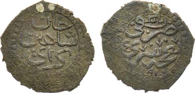 Лот №786,  Крымское ханство. Хан Шахин-Гирей. 4-й год правления. Кара-Бешлык (акче) 1777 года.
