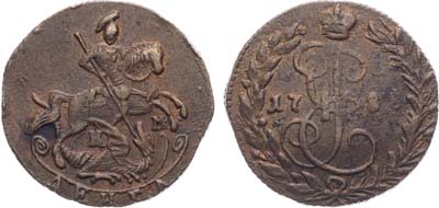 Лот №827, Денга 1788 года. КМ.