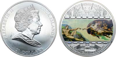 Лот №297,  Остров Кука. 20 долларов 2008 года. Серия 