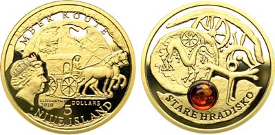 Лот №358,  Ниуэ. Королева Елизавета II. 5 долларов 2010 года. Серия 