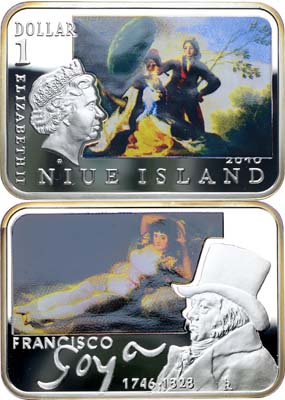 Лот №359,  Ниуэ. Королева Елизавета II. 1 доллар 2010 года. Серия 