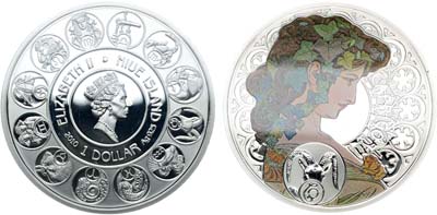 Лот №360,  Ниуэ. Королева Елизавета II. 1 доллар 2010 года. Серия 