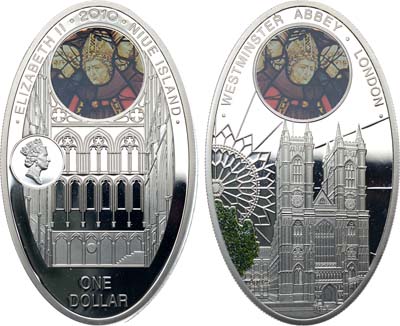 Лот №361,  Ниуэ. Королева Елизавета II. 1 доллар 2010 года. Серия 