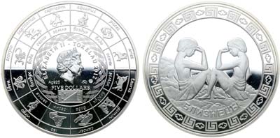 Лот №467,  Токелау. 5 долларов 2012 года. Серия 