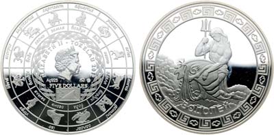 Лот №468,  Токелау. Королева Елизавета II. 5 долларов 2012 года. Серия 