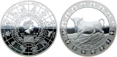 Лот №469,  Токелау. Королева Елизавета II. 5 долларов 2012 года. Серия 