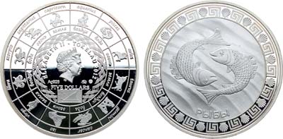 Лот №470,  Токелау. Королева Елизавета II. 5 долларов 2012 года. Серия 