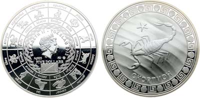 Лот №471,  Токелау. Королева Елизавета II. 5 долларов 2012 года. Серия 