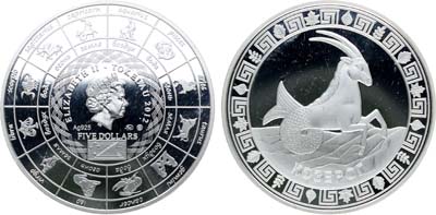 Лот №473,  Токелау. Королева Елизавета II. 5 долларов 2012 года. Серия 