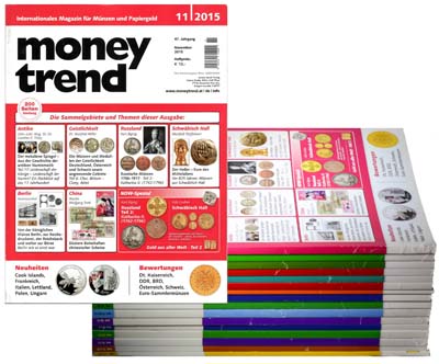 Лот №1669,  Лот из 16 журналов Money trend.