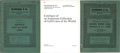 Лот №1696,  Glendining&Co. Лот из 3 аукционных каталогов.
