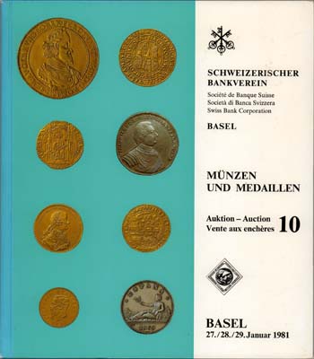 Лот №1702,  Schweizerische Bankverein. Каталог аукциона 10.