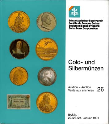 Лот №1703,  Schweizerische Bankverein. Каталог аукциона 26.