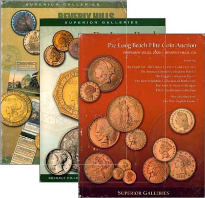 Лот №1707,  Superior Galleries. Лот из 3 аукционных каталогов. Russian Classics Collection.