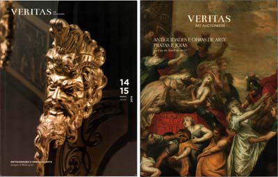 Лот №1708,  Veritas. Лот из 2 аукционных каталогов.