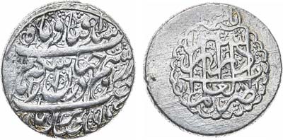 Лот №331,  Иран. Династия Зендов. Правитель Мохаммад Карим-Хан. 2 аббаси 1181АН (1768 года).