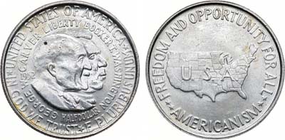 Лот №379,  США. 1/2 доллара (50 центов) 1952 года.