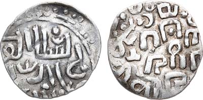 Лот №507,  Поокское подражание конца XIV в. золотоордынскому дангу.