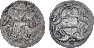 Лот №103,  Германия. Нойштадт. Король Фридрих V. Пфенниг 1469-1474 гг.