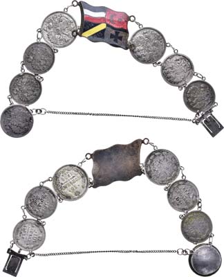 Лот №1065, Браслет 1915 года. Немецкого ветерана, воевавшего на турецком фронте 1914-1915 гг.