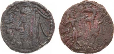 Лот №13,  Согдиана. Кашкадарьинский Согд V-VI вв. AE16 1301-1501 гг.