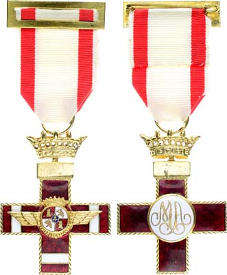 Лот №174,  Испания. Крест Военно-воздушных заслуг. (Красный дивизион) 1945-1995 гг.
