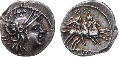 Лот №18,  Римская республика. Анонимный выпуск. Систерций 211 год до н.э..