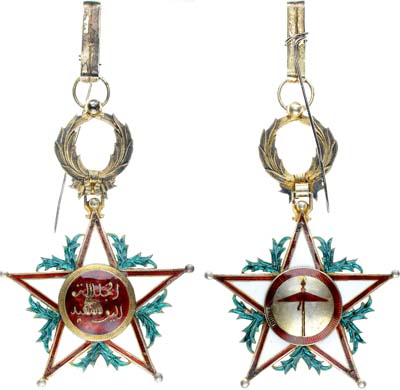 Лот №199,  Марокко. Знак ордена 