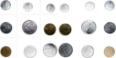 Лот №232,  Сан-Марино. Годовой набор монет 1980 года. Олимпиада-80.