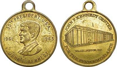 Лот №239,  США. Жетон 1971 года. В память открытия 