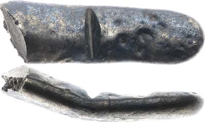 Лот №302,  Платёжный слиток. Фракция гривны литовского типа с одной насечкой. Западнорусские земли и Великое Княжество Литовское, XIII в.