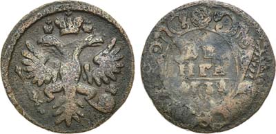 Лот №392, Денга 1731 года.