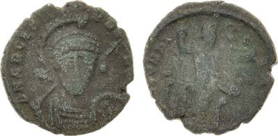 Лот №40,  Римская империя. Император Аркадий I. Центенионалий 395-408 гг.