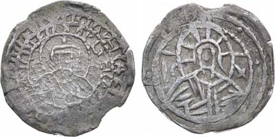 Лот №44,  Византийская империя. Император Иоанн VIII Палеолог. Ставратон (1/2 гиперпирона) 1423-1448 гг.