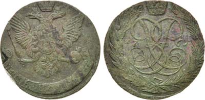 Лот №475, 5 копеек 1761 года. Без букв.