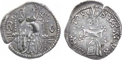 Лот №61,  Сербское царство. Царь Стефан Урош IV Душан. Грош 1345-1355 гг.