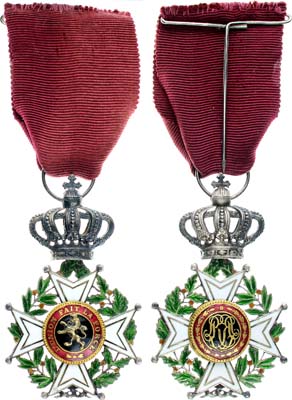 Лот №75,  Бельгия. Знак ордена 