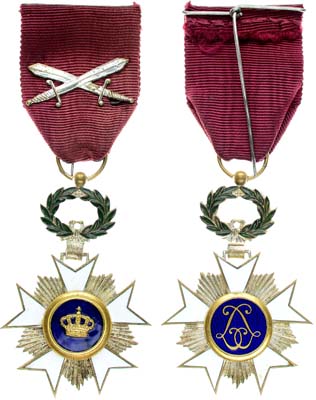 Лот №78,  Бельгия. Знак ордена 