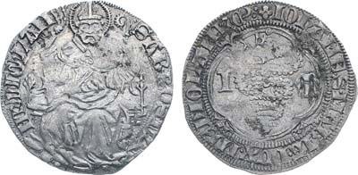 Лот №111,  Италия. Герцогство Миланское. Герцог Джан Мария Висконти. Гроссо 1402-1408 гг.