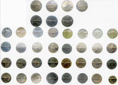 Лот №1410, Сборный лот из 71 монеты.